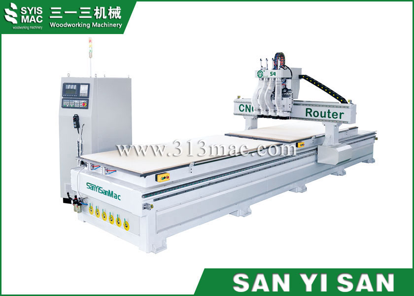 S4 雙工位四工序數控開料機